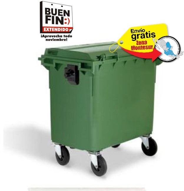 Contenedor de 660 litros weber Buen Fin